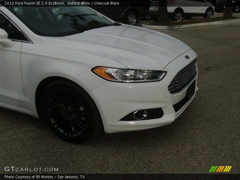 Oxford White / Charcoal Black 2013 Ford Fusion SE 2.0 EcoBoost