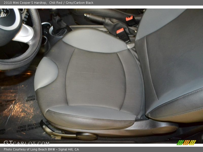 Chili Red / Grey/Carbon Black 2010 Mini Cooper S Hardtop