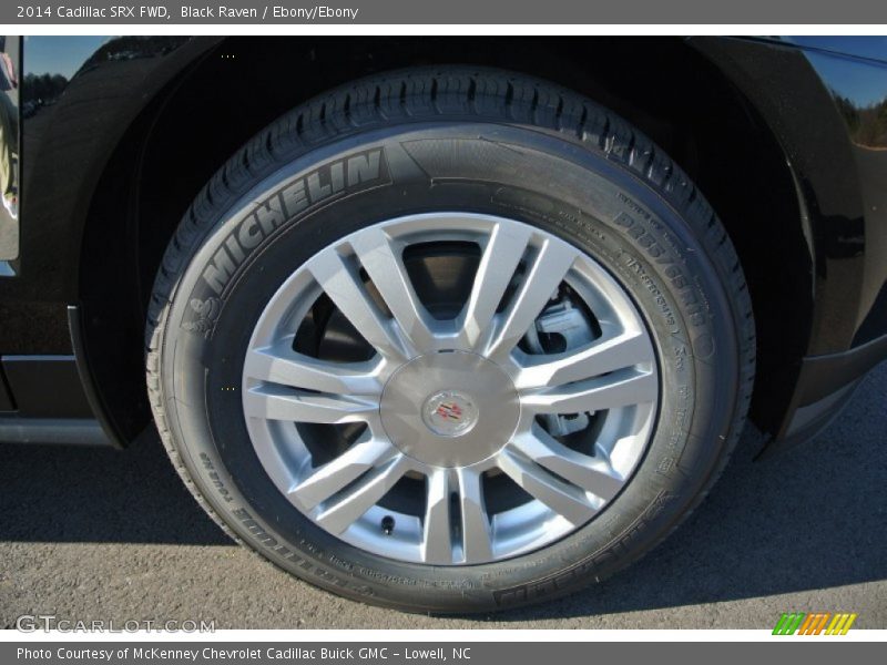 Black Raven / Ebony/Ebony 2014 Cadillac SRX FWD