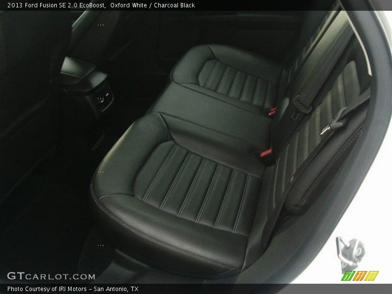 Oxford White / Charcoal Black 2013 Ford Fusion SE 2.0 EcoBoost