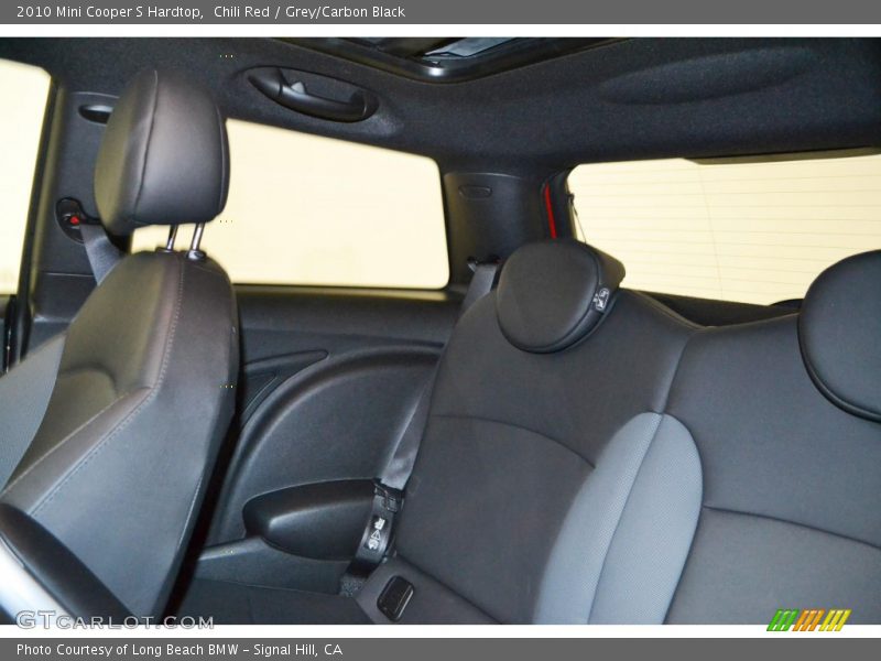 Chili Red / Grey/Carbon Black 2010 Mini Cooper S Hardtop