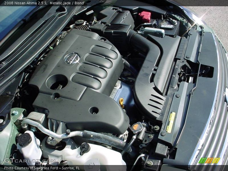 Metallic Jade / Blond 2008 Nissan Altima 2.5 S