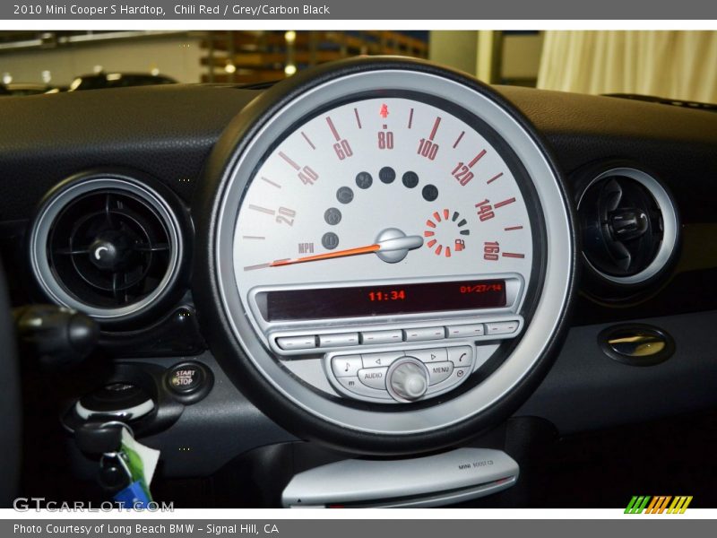 Chili Red / Grey/Carbon Black 2010 Mini Cooper S Hardtop