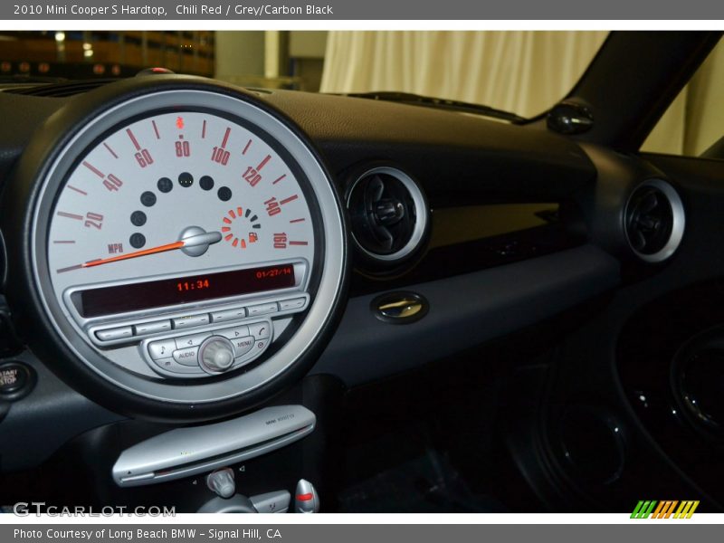 Chili Red / Grey/Carbon Black 2010 Mini Cooper S Hardtop