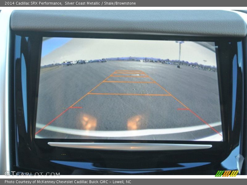 Silver Coast Metallic / Shale/Brownstone 2014 Cadillac SRX Performance
