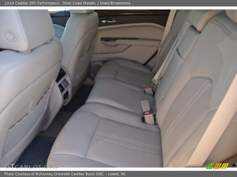 Silver Coast Metallic / Shale/Brownstone 2014 Cadillac SRX Performance