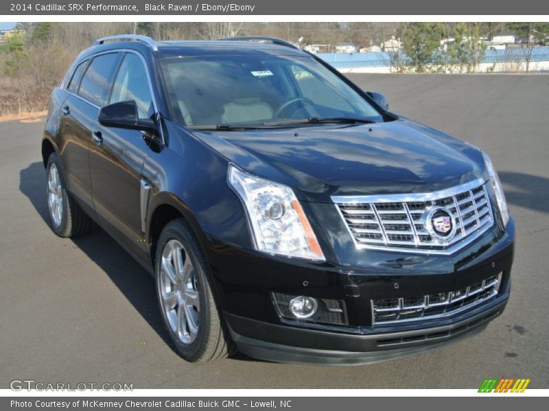 Front 3/4 View of 2014 SRX Performance