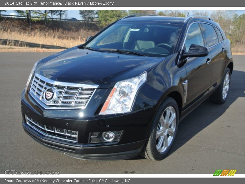 Black Raven / Ebony/Ebony 2014 Cadillac SRX Performance