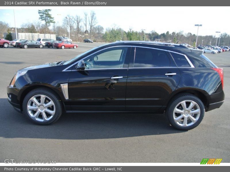 Black Raven / Ebony/Ebony 2014 Cadillac SRX Performance