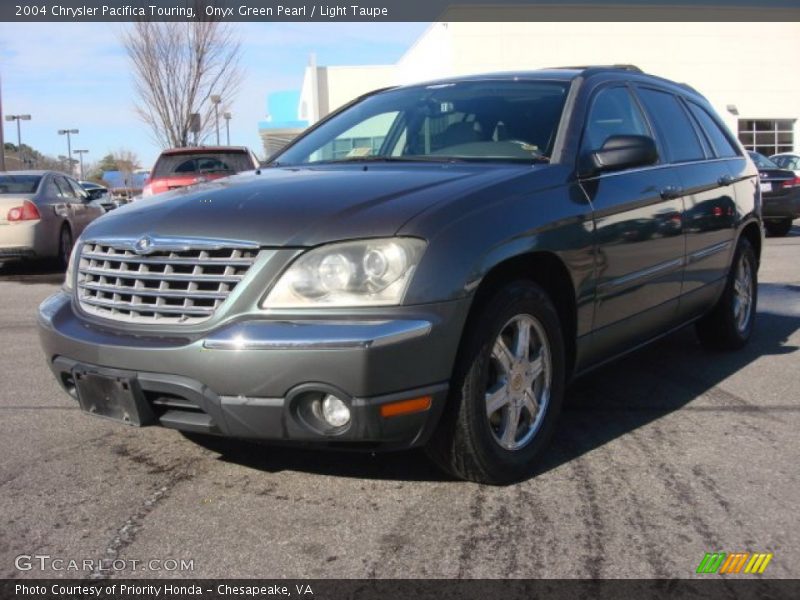 Onyx Green Pearl / Light Taupe 2004 Chrysler Pacifica Touring