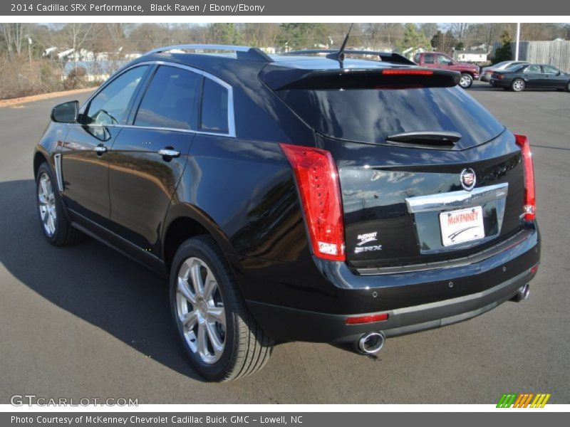 Black Raven / Ebony/Ebony 2014 Cadillac SRX Performance