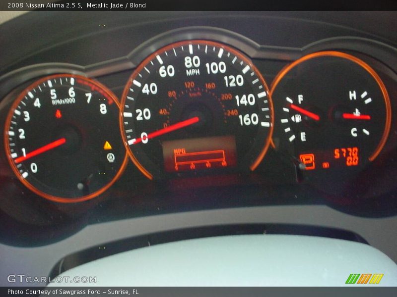 Metallic Jade / Blond 2008 Nissan Altima 2.5 S