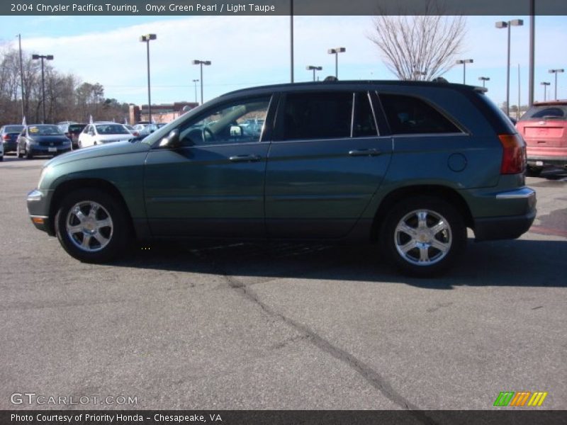 Onyx Green Pearl / Light Taupe 2004 Chrysler Pacifica Touring