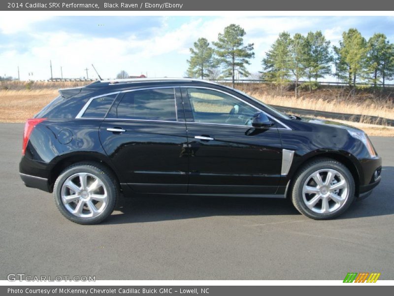 Black Raven / Ebony/Ebony 2014 Cadillac SRX Performance