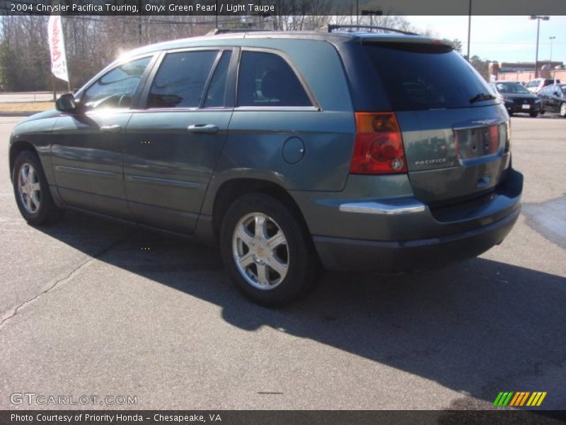 Onyx Green Pearl / Light Taupe 2004 Chrysler Pacifica Touring