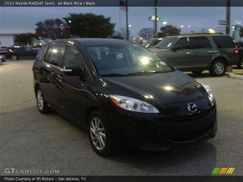 Jet Black Mica / Black 2013 Mazda MAZDA5 Sport