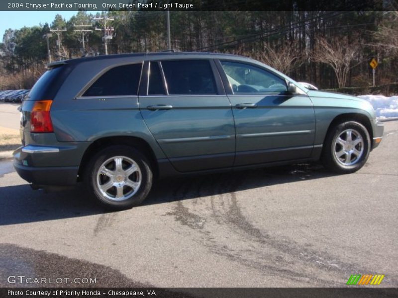 Onyx Green Pearl / Light Taupe 2004 Chrysler Pacifica Touring