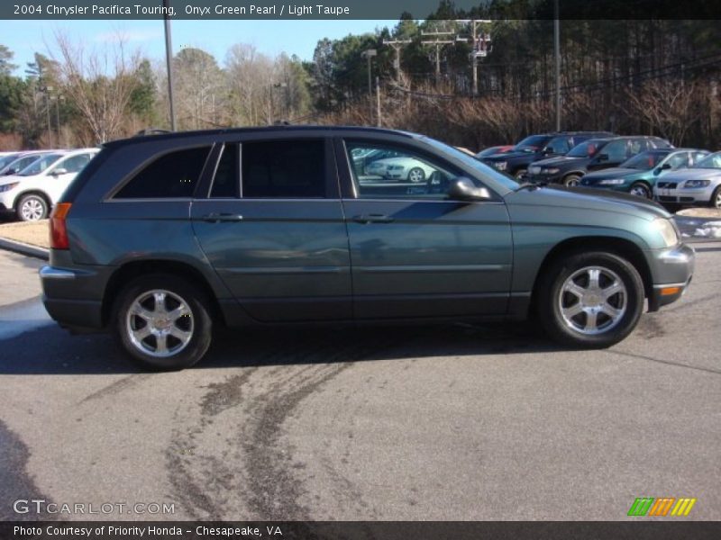 Onyx Green Pearl / Light Taupe 2004 Chrysler Pacifica Touring
