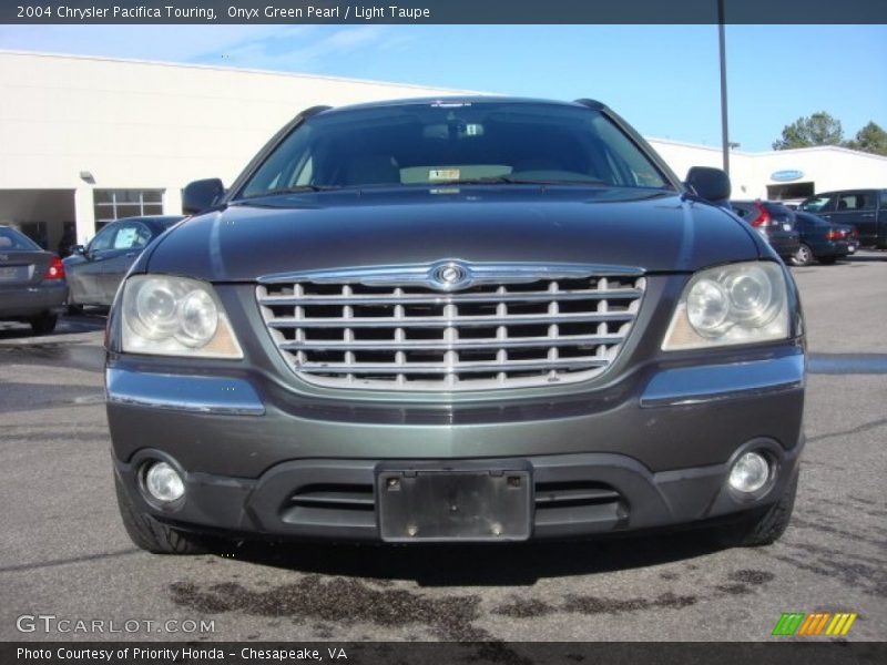 Onyx Green Pearl / Light Taupe 2004 Chrysler Pacifica Touring