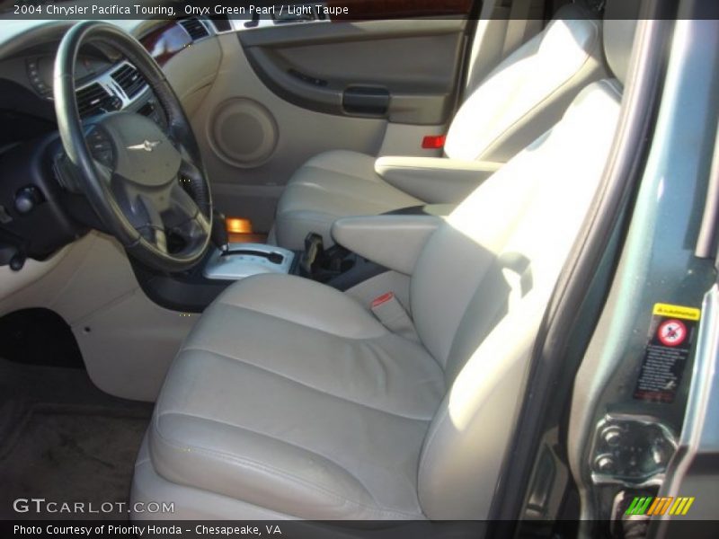 Onyx Green Pearl / Light Taupe 2004 Chrysler Pacifica Touring