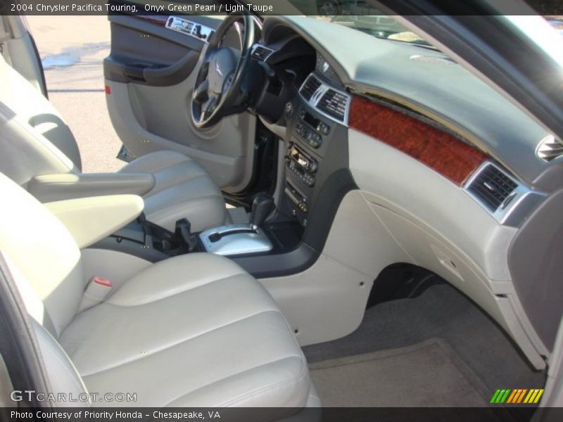 Onyx Green Pearl / Light Taupe 2004 Chrysler Pacifica Touring
