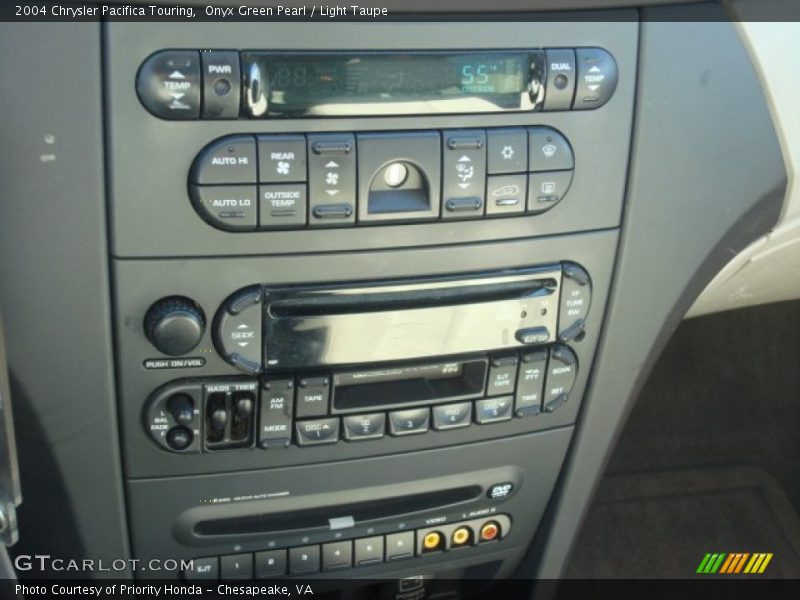 Onyx Green Pearl / Light Taupe 2004 Chrysler Pacifica Touring