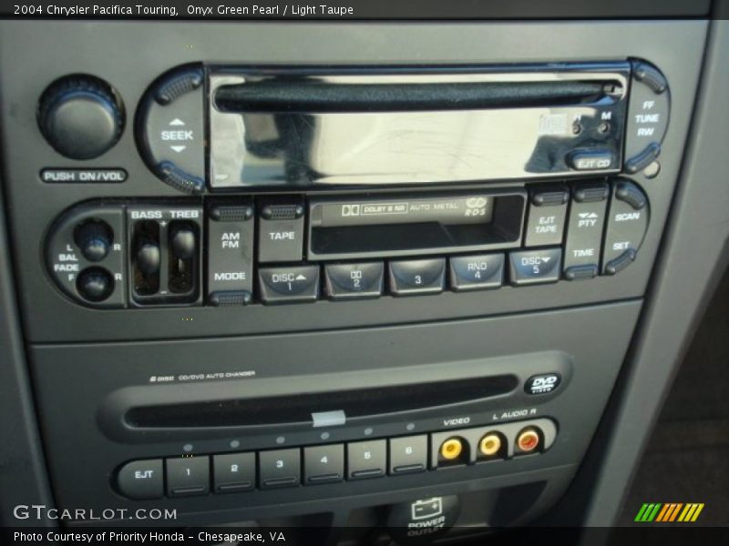 Onyx Green Pearl / Light Taupe 2004 Chrysler Pacifica Touring
