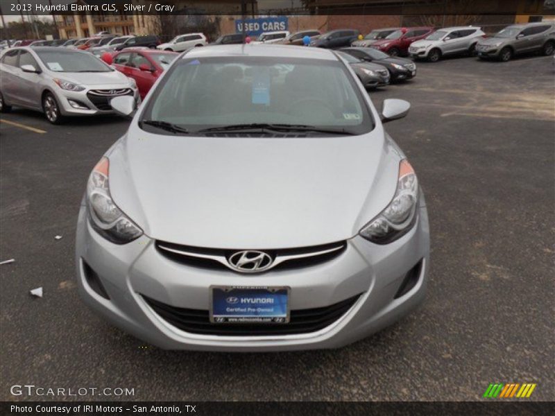 Silver / Gray 2013 Hyundai Elantra GLS