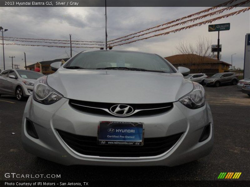 Silver / Gray 2013 Hyundai Elantra GLS