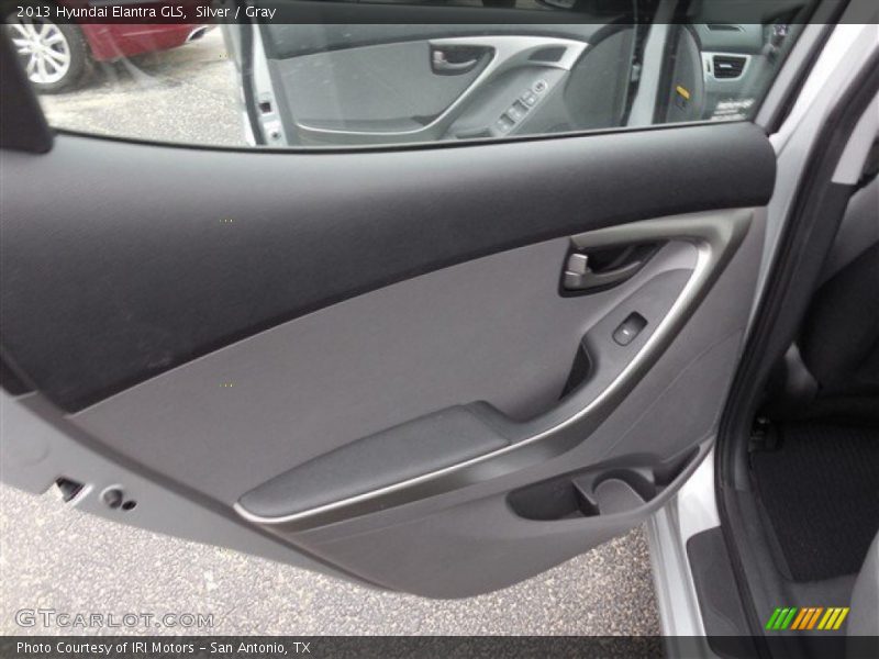 Silver / Gray 2013 Hyundai Elantra GLS