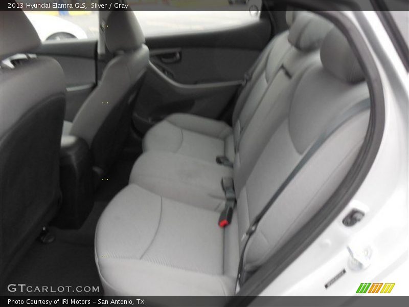 Silver / Gray 2013 Hyundai Elantra GLS