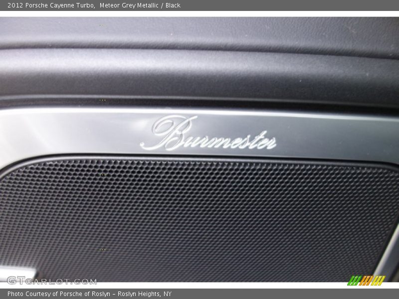 Meteor Grey Metallic / Black 2012 Porsche Cayenne Turbo