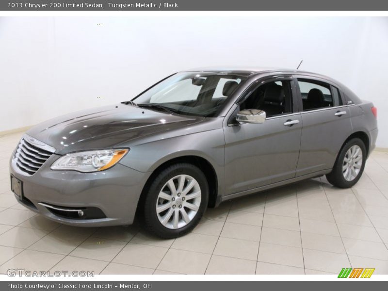 Tungsten Metallic / Black 2013 Chrysler 200 Limited Sedan