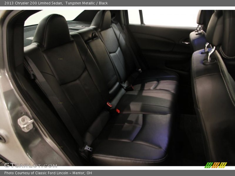 Tungsten Metallic / Black 2013 Chrysler 200 Limited Sedan