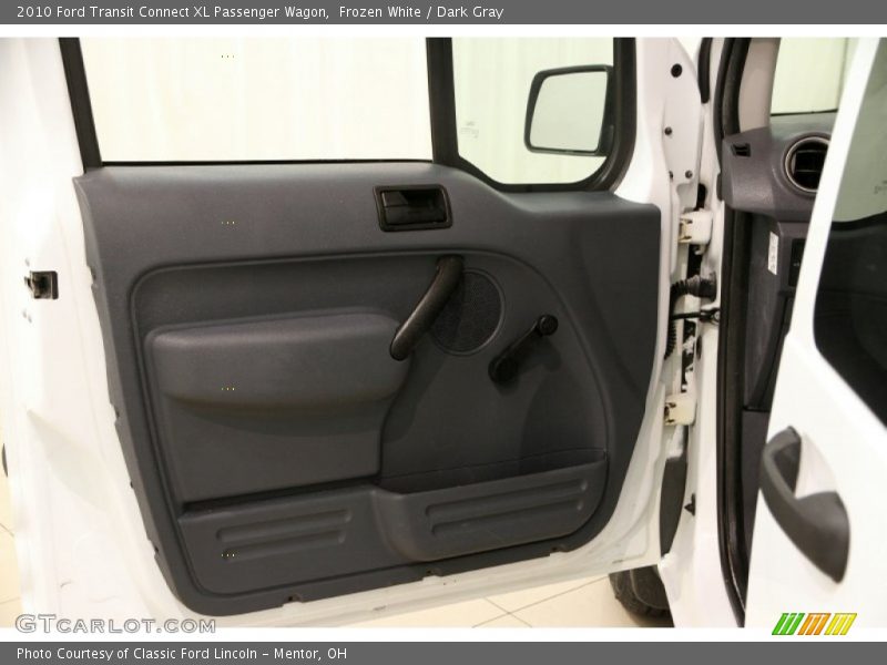 Frozen White / Dark Gray 2010 Ford Transit Connect XL Passenger Wagon