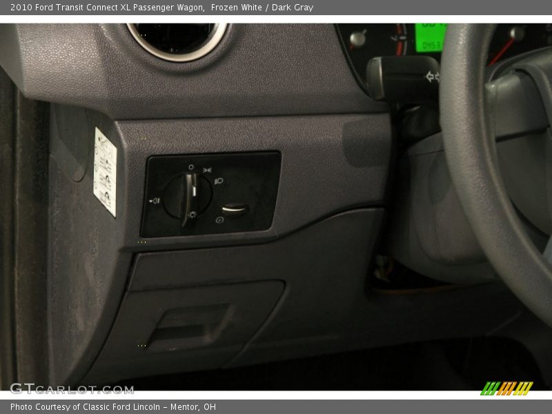 Frozen White / Dark Gray 2010 Ford Transit Connect XL Passenger Wagon