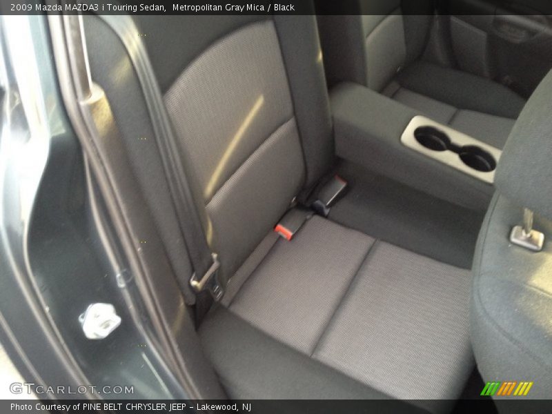 Metropolitan Gray Mica / Black 2009 Mazda MAZDA3 i Touring Sedan