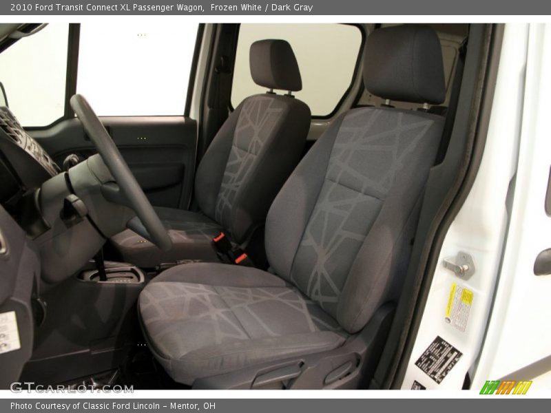 Frozen White / Dark Gray 2010 Ford Transit Connect XL Passenger Wagon