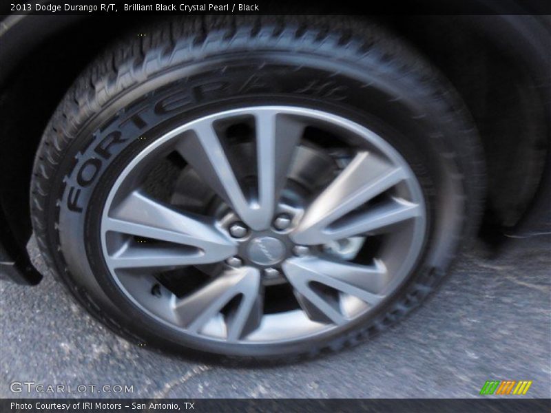 Brilliant Black Crystal Pearl / Black 2013 Dodge Durango R/T