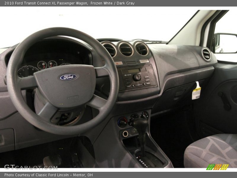 Frozen White / Dark Gray 2010 Ford Transit Connect XL Passenger Wagon