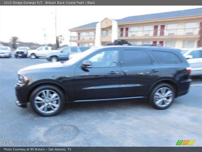 Brilliant Black Crystal Pearl / Black 2013 Dodge Durango R/T