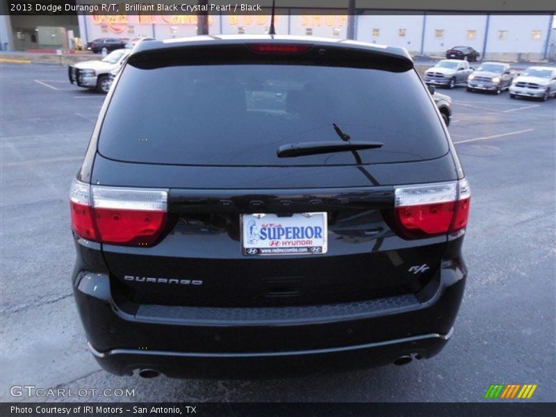 Brilliant Black Crystal Pearl / Black 2013 Dodge Durango R/T