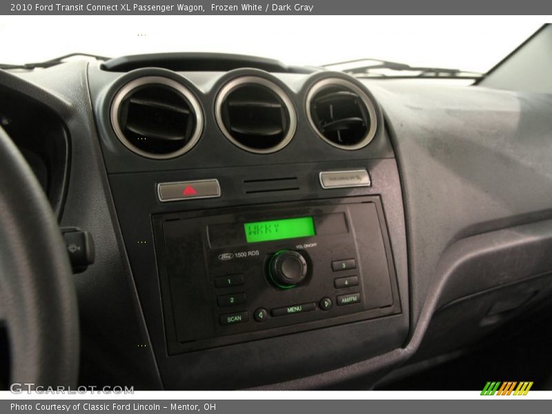Frozen White / Dark Gray 2010 Ford Transit Connect XL Passenger Wagon