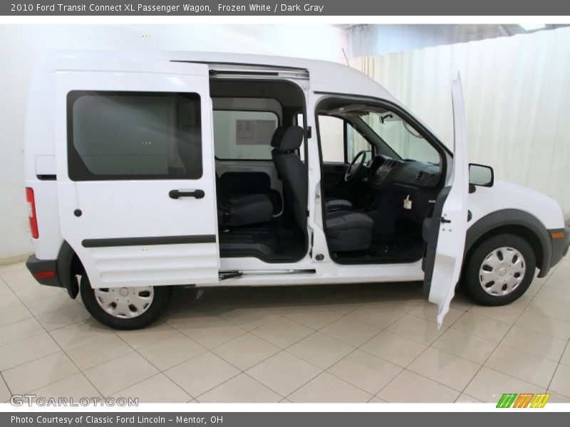Frozen White / Dark Gray 2010 Ford Transit Connect XL Passenger Wagon