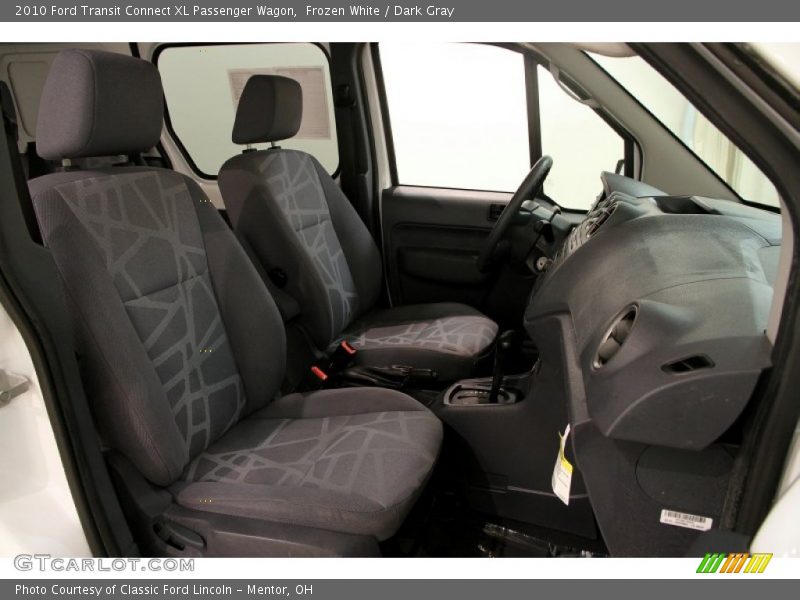 Frozen White / Dark Gray 2010 Ford Transit Connect XL Passenger Wagon