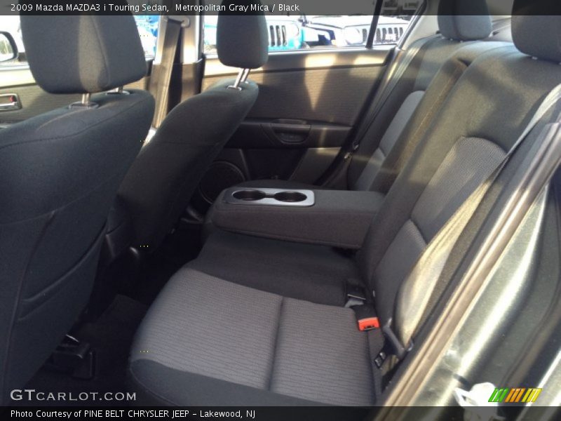 Metropolitan Gray Mica / Black 2009 Mazda MAZDA3 i Touring Sedan