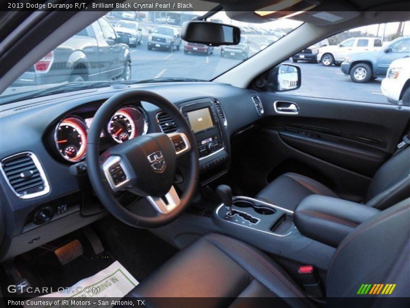 Brilliant Black Crystal Pearl / Black 2013 Dodge Durango R/T