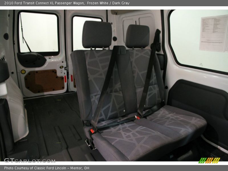 Frozen White / Dark Gray 2010 Ford Transit Connect XL Passenger Wagon