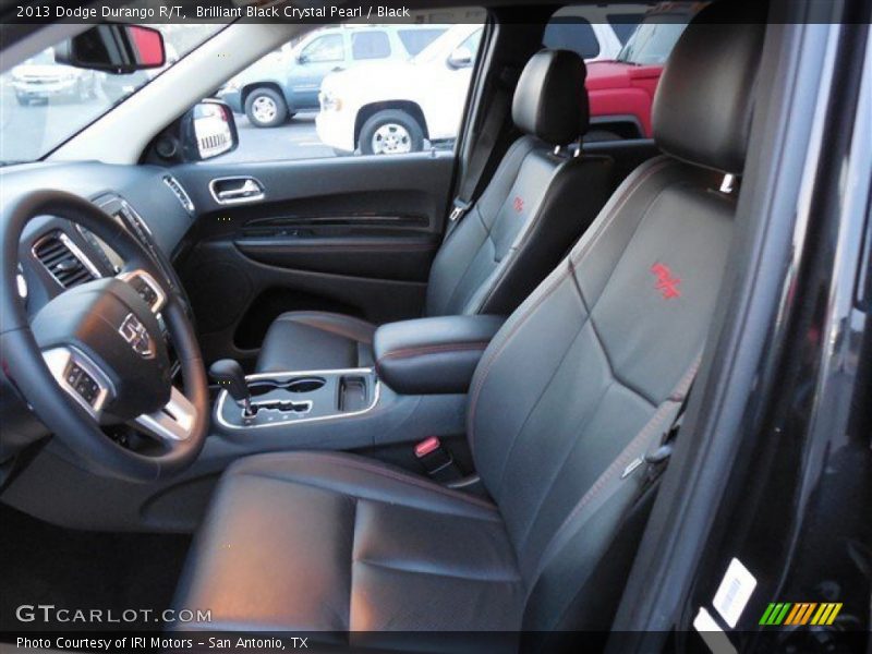 Brilliant Black Crystal Pearl / Black 2013 Dodge Durango R/T