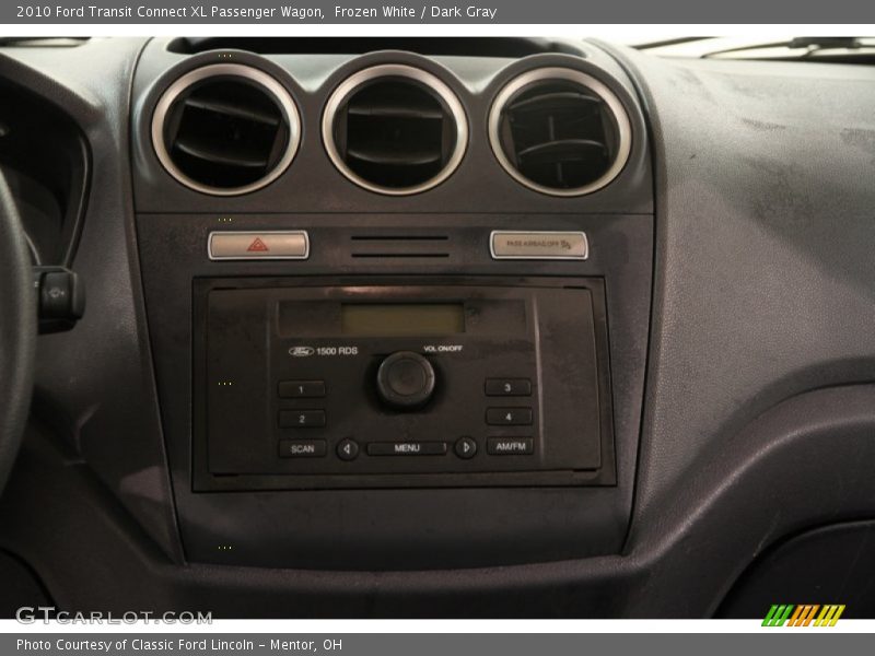 Frozen White / Dark Gray 2010 Ford Transit Connect XL Passenger Wagon